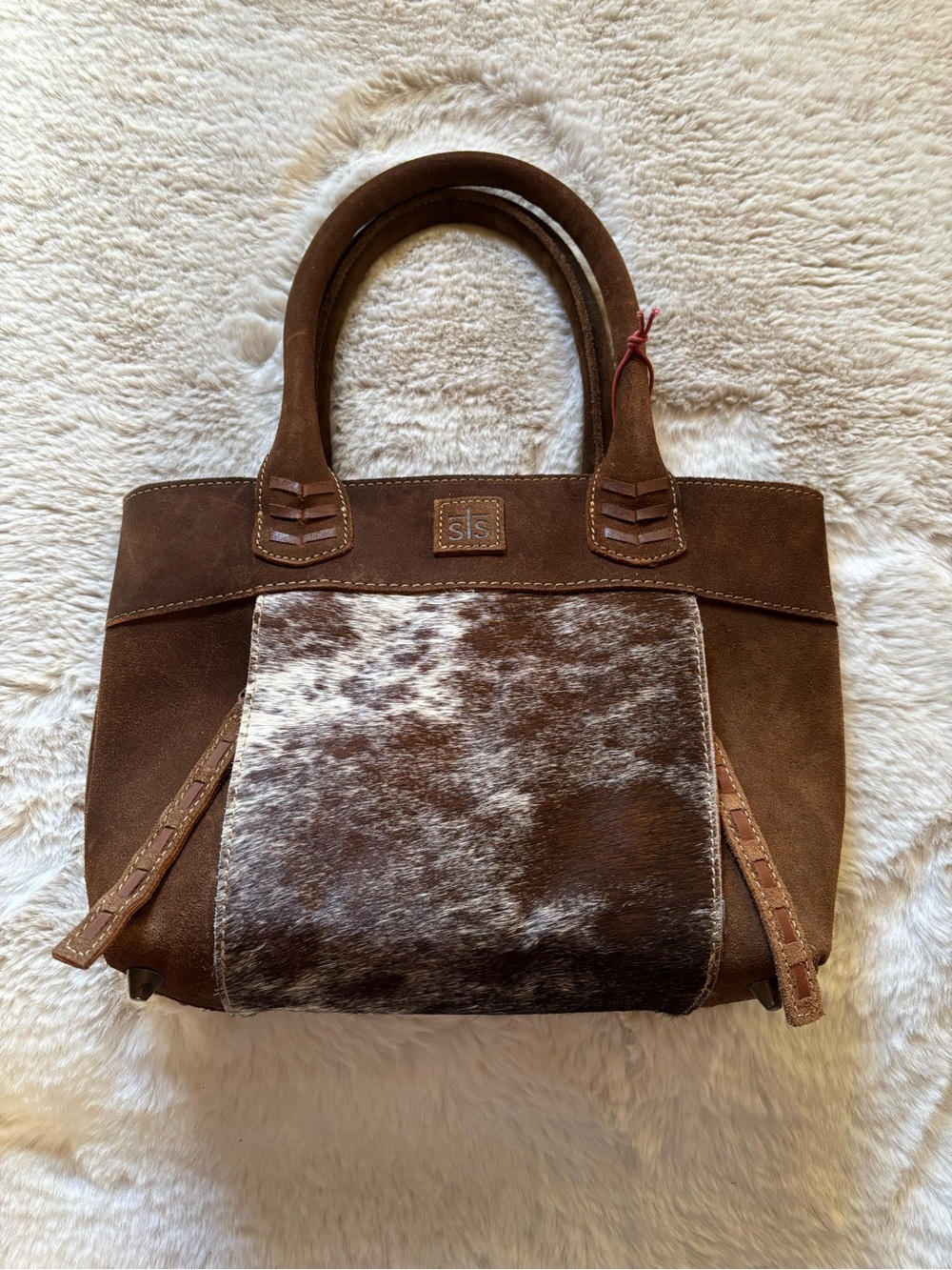 STS Ranchwear Cowhide Saddle Tramp Concealed Carry Pocket Bag NWT